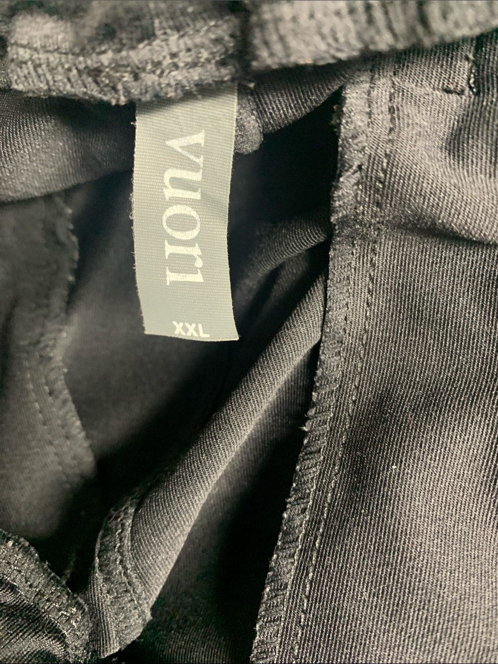 Vuori Sunday Performance Black Joggers Size XXL - Picture 5 of 9